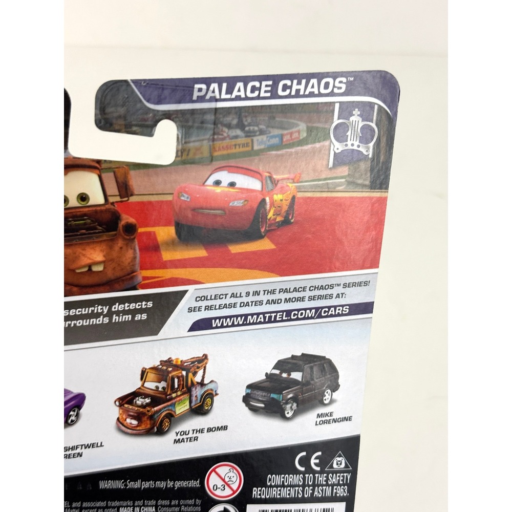 2013 Disney Pixar Cars Mike Lorengine #2/9 Palace Chaos Y0483 Sealed - Picture 8 of 11
